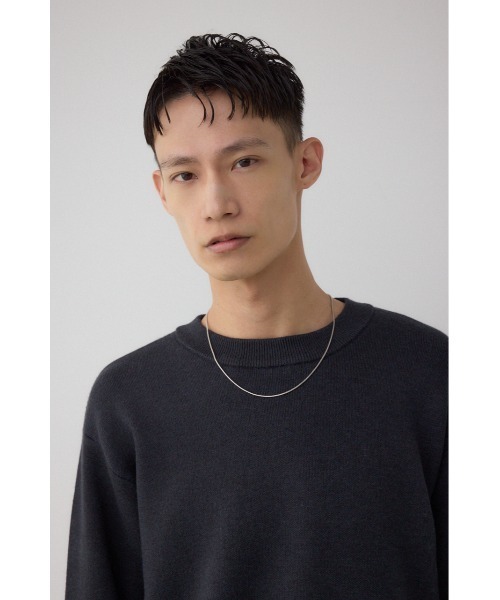 AZUL by moussy(アズールバイマウジー)の「裏ボア配色ニットトップス(ニット/セーター・メンズ・ブラック/ダークブラウン/ダークグレー・MEDIUM/LARGE)」の16枚目の写真