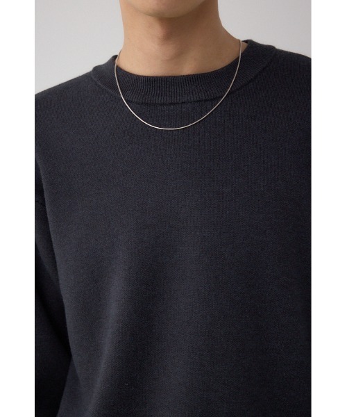 AZUL by moussy(アズールバイマウジー)の「裏ボア配色ニットトップス(ニット/セーター・メンズ・ブラック/ダークブラウン/ダークグレー・MEDIUM/LARGE)」の22枚目の写真