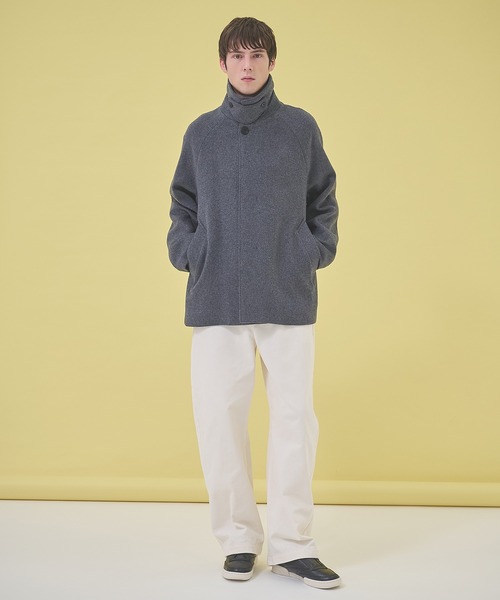 STUDIOUS（ステュディオス）の「【STUDIOUS】CORDUROY WIDE PANTS/コーデュロイワイドパンツ（その他パンツ・メンズ・オフホワイト/ブラック/ダークブラウン・1/2/3）」の6枚目の写真