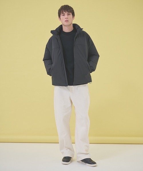 STUDIOUS（ステュディオス）の「【STUDIOUS】CORDUROY WIDE PANTS/コーデュロイワイドパンツ（その他パンツ・メンズ・オフホワイト/ブラック/ダークブラウン・1/2/3）」の4枚目の写真