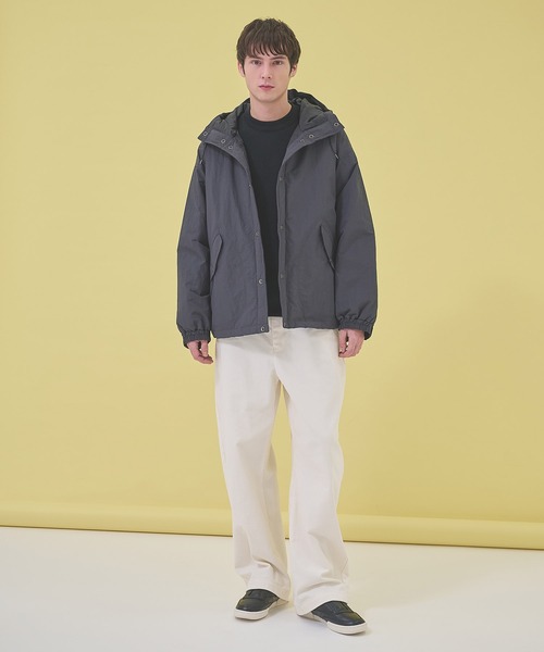 STUDIOUS（ステュディオス）の「【STUDIOUS】CORDUROY WIDE PANTS/コーデュロイワイドパンツ（その他パンツ・メンズ・オフホワイト/ブラック/ダークブラウン・1/2/3）」の5枚目の写真