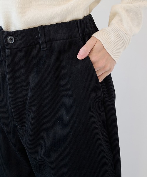 STUDIOUS（ステュディオス）の「【STUDIOUS】CORDUROY WIDE PANTS/コーデュロイワイドパンツ（その他パンツ・メンズ・オフホワイト/ブラック/ダークブラウン・1/2/3）」の21枚目の写真