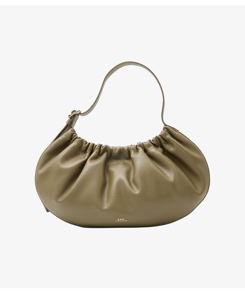 A.P.C.（アーペーセー）の「SAC NINON HOOP（トートバッグ・レディース・ブラック/ベージュ系その他/カーキ・ONESIZE）」の3枚目の写真