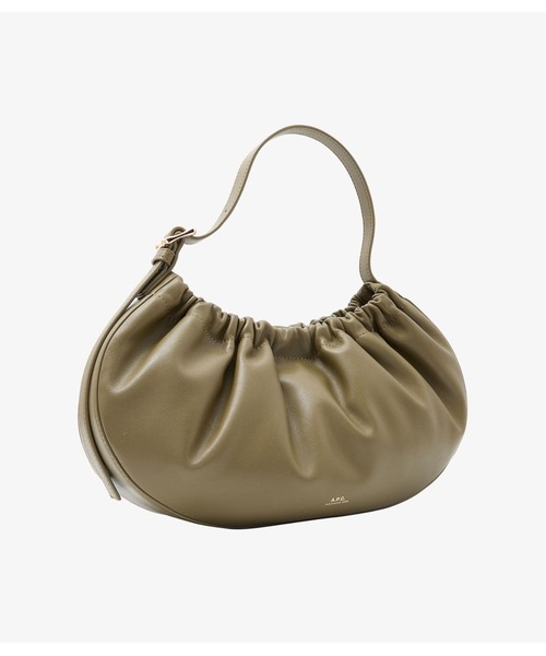 A.P.C.（アーペーセー）の「SAC NINON HOOP（トートバッグ・レディース・ブラック/ベージュ系その他/カーキ・ONESIZE）」の10枚目の写真