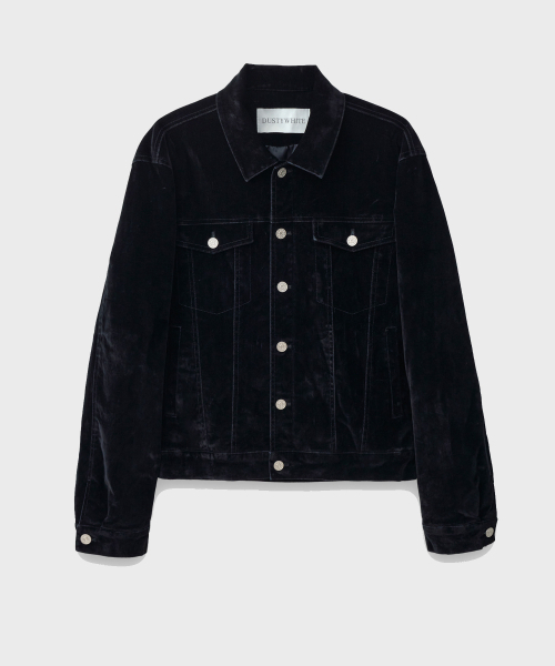 DUSTYWHITE(ダスティーホワイト)の「VELVET WASHED PADDED TRUCKER DENIM JACKET (3oz)(デニムジャケット・メンズ・その他・X-LARGE/LARGE/MEDIUM)」の7枚目の写真