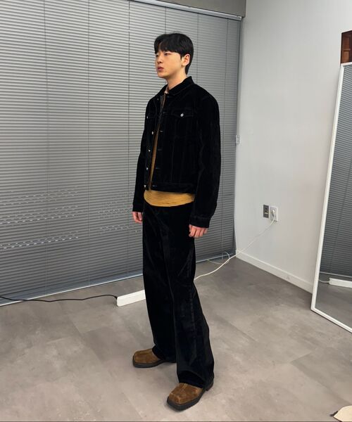 DUSTYWHITE(ダスティーホワイト)の「VELVET WASHED PADDED TRUCKER DENIM JACKET (3oz)(デニムジャケット・メンズ・その他・X-LARGE/LARGE/MEDIUM)」の11枚目の写真