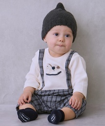 petit main | サス付きモチーフカバーオール(ロンパース)