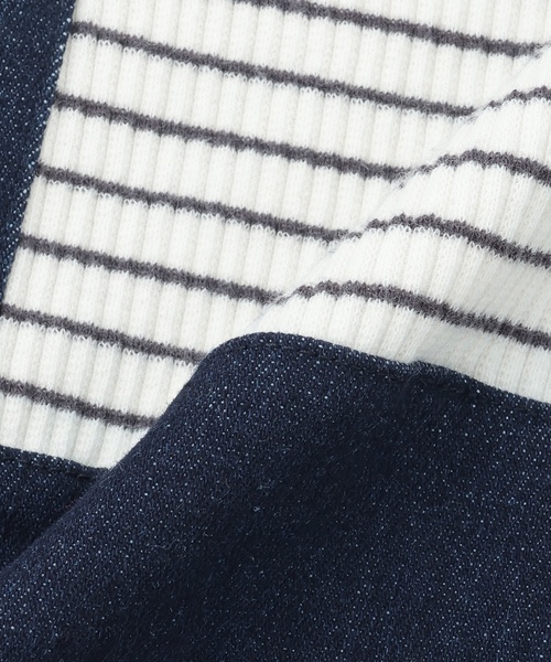 petit main（プティマイン）の「サス付きモチーフカバーオール（ロンパース・キッズ・ネイビー/カラフル・70cm/80ｃｍ）」の10枚目の写真