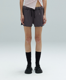 DEARSTALKER（ディアストーカー）の「LINDA RIBBON STITCH SHORTS - CHARCOAL（その他パンツ）」