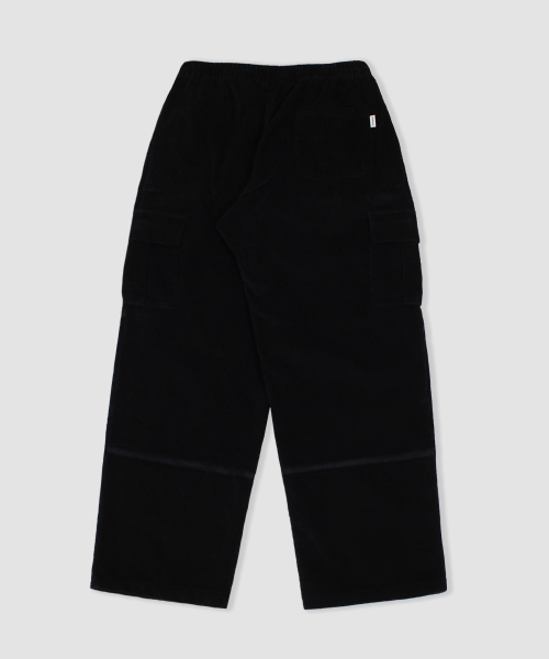 CAMEL WORK(キャメルワーク)の「ワイドコーデュロイカッティングカーゴパンツ(ブラック)(その他パンツ・メンズ・その他・MEDIUM/LARGE)」の3枚目の写真