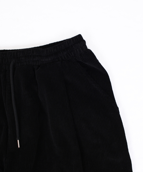 CAMEL WORK(キャメルワーク)の「ワイドコーデュロイカッティングカーゴパンツ(ブラック)(その他パンツ・メンズ・その他・MEDIUM/LARGE)」の4枚目の写真