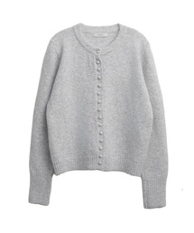 Bean button wool knit cardign_5 Colors