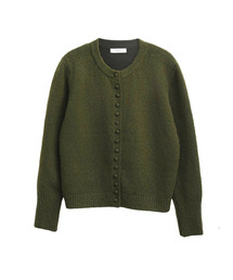 Bean button wool knit cardign_5 Colors