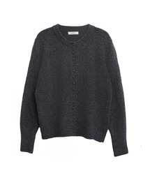 Bean button wool knit cardign_5 Colors