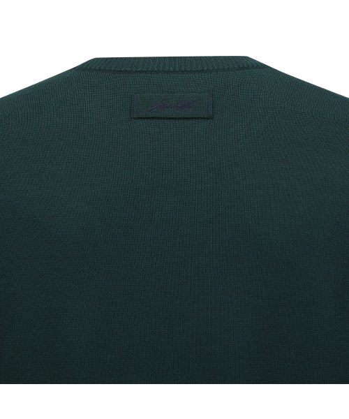 ANEW GOLF（アニューゴルフ）の「M LOGO PATTERN WIND BLOCK PULLOVER_GN（ニット/セーター・メンズ・その他・XX-LARGE/XXX-LARGE/MEDIUM/LARGE/X-LARGE）」の9枚目の写真