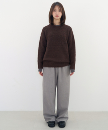 Daily Wool Banding Pants (Grey)