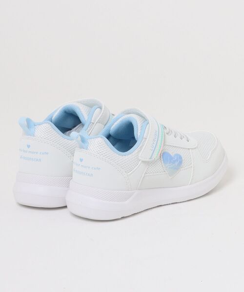 MoonStar(ムーンスター)の「【MoonStar/ムーンスター】LV 1259 コートWP ジュニアスニーカー 防水(スニーカー・キッズ・ホワイト/ブラック/ミント・19.0cm/19.5cm/20.0cm/20.5cm/21.0cm/21.5cm/22.0cm/22.5cm/23.0cm/23.5cm/24.5cm/24.0cm)」の22枚目の写真