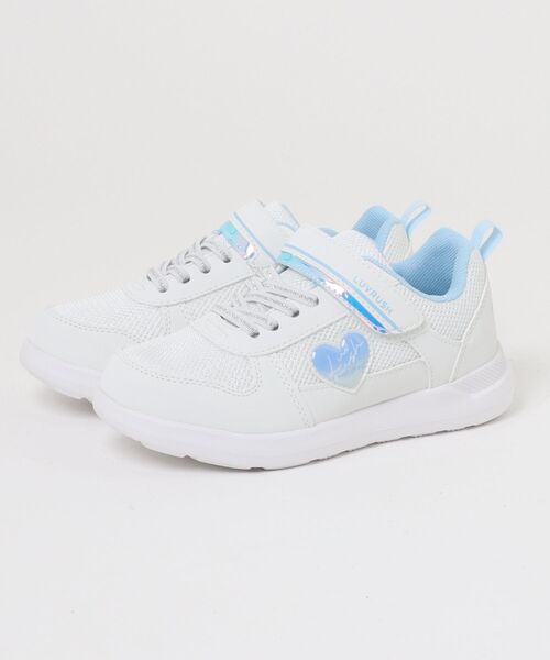 MoonStar(ムーンスター)の「【MoonStar/ムーンスター】LV 1259 コートWP ジュニアスニーカー 防水(スニーカー・キッズ・ホワイト/ブラック/ミント・19.0cm/19.5cm/20.0cm/20.5cm/21.0cm/21.5cm/22.0cm/22.5cm/23.0cm/23.5cm/24.5cm/24.0cm)」の1枚目の写真