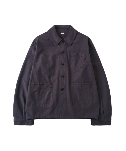 DGRE(ディグレ)の「モンルーズ フレンチ ワークジャケット パープルネイビー(その他アウター・メンズ・その他・MEDIUM/LARGE/X-LARGE)」の2枚目の写真