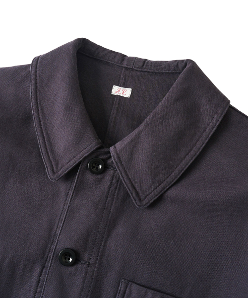 DGRE(ディグレ)の「モンルーズ フレンチ ワークジャケット パープルネイビー(その他アウター・メンズ・その他・MEDIUM/LARGE/X-LARGE)」の3枚目の写真