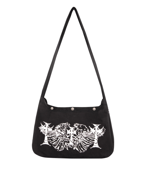 OPUS 0012(オーパス0012)の「Op. 10 BLESS CROSS BAG BLACK(メッセンジャーバッグ・メンズ・その他・FREE)」の2枚目の写真