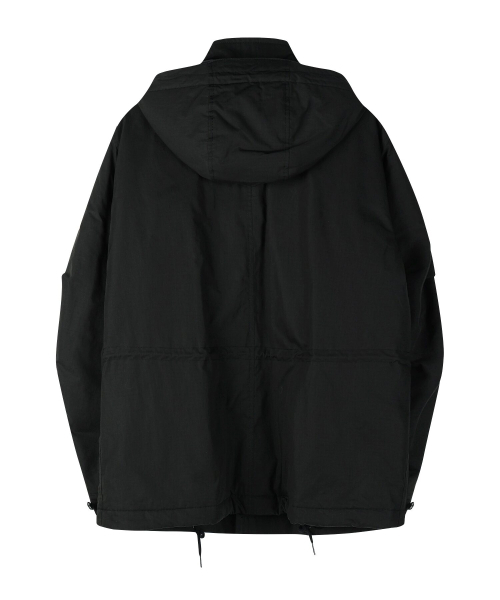 YOUNEEDGARMENTS(ユーニーズガーメンツ)の「ハイデンシティショートモッズパーカー(ブラック)(ミリタリージャケット・メンズ・その他・38/40)」の3枚目の写真