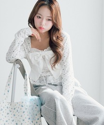 OLIVE des OLIVE | Bloom Ribbon TOPS(Tシャツ/カットソー)