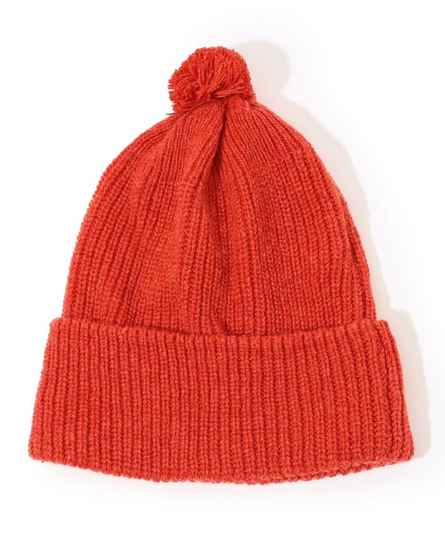 TOMORROWLAND (トゥモローランド)の「HIGHLAND2000 HC BOB CAP WITH POMPOM カシミヤニットキャップ(ニットキャップ/ビーニー・メンズ・ブラック/ブルー/キャメル/グリーン/オレンジ・FREE)」の5枚目の写真