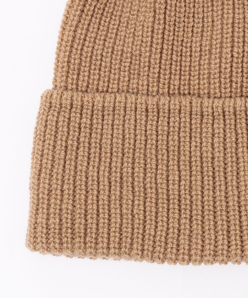 TOMORROWLAND (トゥモローランド)の「HIGHLAND2000 HC BOB CAP WITH POMPOM カシミヤニットキャップ(ニットキャップ/ビーニー・メンズ・ブラック/ブルー/キャメル/グリーン/オレンジ・FREE)」の6枚目の写真