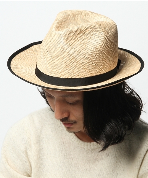 ROBERT GELLER(ロバートゲラー)の「ROBERT GELLER ハット(ハット・メンズ・ブラック/ベージュ・MEDIUM/SMALL)」の3枚目の写真