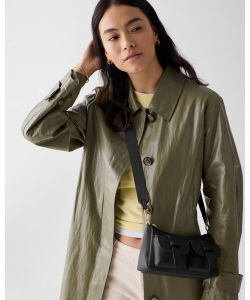 kate spade new york（ケイトスペード ニューヨーク）の「カーター ナイロン スモール カーゴ クロスボディ（ショルダーバッグ・レディース・ブラック・ONESIZE）」の5枚目の写真