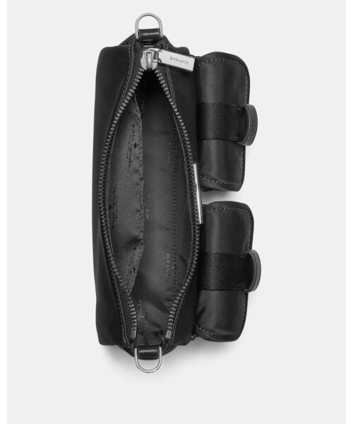 kate spade new york（ケイトスペード ニューヨーク）の「カーター ナイロン スモール カーゴ クロスボディ（ショルダーバッグ・レディース・ブラック・ONESIZE）」の3枚目の写真