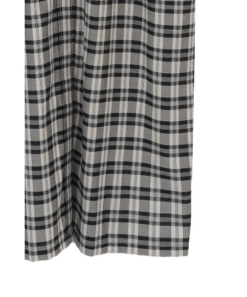 CLANE（クラネ）の「UP POCKET CHECK SHIRT ONEPIECE（シャツワンピース・レディース・ブラック・1/0/2）」の18枚目の写真