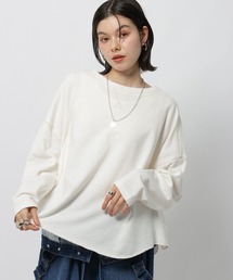 niko and... | ミニパイルラウンドプルオーバー(Tシャツ/カットソー)