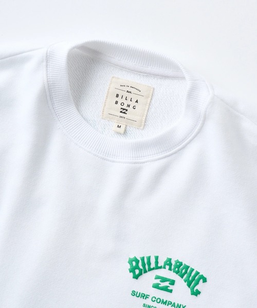 BILLABONG（ビラボン）の「BILLABONG ウィメンズ SQUARE LOGO BOY FIT トレーナー 【2026年春夏モデル】/ビラボンバックプリントスウェットトレーナー（スウェット・レディース・ブラック/オレンジ系その他/ターコイズブルー/ホワイト・MEDIUM）」の9枚目の写真