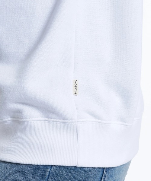 BILLABONG（ビラボン）の「BILLABONG ウィメンズ SQUARE LOGO BOY FIT トレーナー 【2026年春夏モデル】/ビラボンバックプリントスウェットトレーナー（スウェット・レディース・ブラック/オレンジ系その他/ターコイズブルー/ホワイト・MEDIUM）」の10枚目の写真