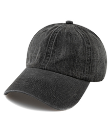 NTMT（エヌティーエムティー）の「SIGNATURE DENIM BALL CAP-ライトブラックデニム（キャップ）」