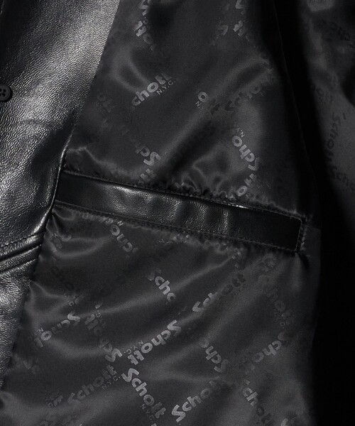 schott（ショット）の「【別注】＜Schott＞カーコート（その他アウター・メンズ・ブラック・L/M）」の6枚目の写真
