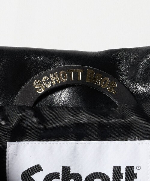 schott（ショット）の「【別注】＜Schott＞カーコート（その他アウター・メンズ・ブラック・L/M）」の10枚目の写真