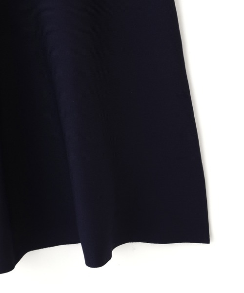 JILL by JILL STUART（ジルバイジルスチュアート）の「シャツ襟ドッキングニットワンピース（ワンピース・レディース・ネイビー/グレー系その他/ブラック・FREE）」の16枚目の写真