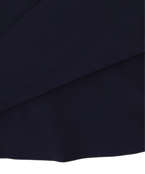 JILL by JILL STUART（ジルバイジルスチュアート）の「シャツ襟ドッキングニットワンピース（ワンピース・レディース・ネイビー/グレー系その他/ブラック・FREE）」の17枚目の写真