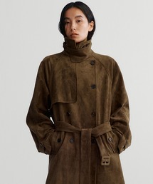 Bie（ビエ）の「ダブルブレスト トレンチコート（トレンチコート）」