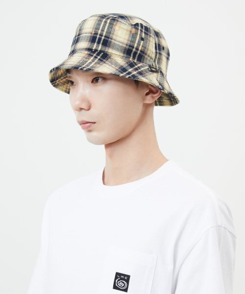 LMCの「REVERSIBLE GOTHIC OVAL BUCKET HAT navy（ハット・レディース・その他・ONE SIZE）」の6枚目の写真