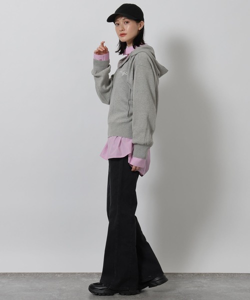 LAKOLE（ラコレ）の「ルーズシルエットアソートシャツ / 642800（シャツ/ブラウス・レディース・ホワイト/ブルー系その他/グリーン系その他/ピンク系その他/サックスブルー・FREE）」の22枚目の写真