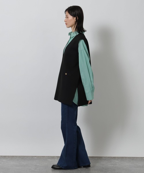 LAKOLE（ラコレ）の「ルーズシルエットアソートシャツ / 642800（シャツ/ブラウス・レディース・ホワイト/ブルー系その他/グリーン系その他/ピンク系その他/サックスブルー・FREE）」の9枚目の写真