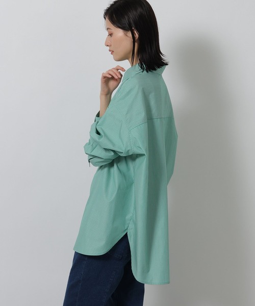 LAKOLE（ラコレ）の「ルーズシルエットアソートシャツ / 642800（シャツ/ブラウス・レディース・ホワイト/ブルー系その他/グリーン系その他/ピンク系その他/サックスブルー・FREE）」の11枚目の写真
