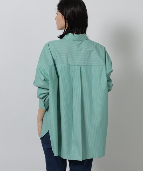 LAKOLE（ラコレ）の「ルーズシルエットアソートシャツ / 642800（シャツ/ブラウス・レディース・ホワイト/ブルー系その他/グリーン系その他/ピンク系その他/サックスブルー・FREE）」の12枚目の写真