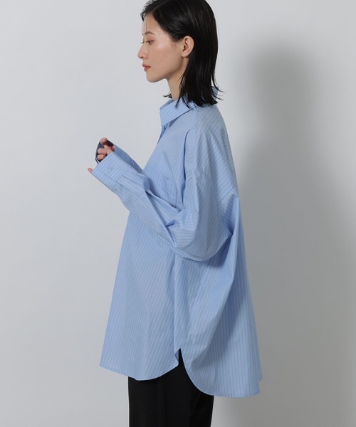 LAKOLE（ラコレ）の「ルーズシルエットアソートシャツ / 642800（シャツ/ブラウス・レディース・ホワイト/ブルー系その他/グリーン系その他/ピンク系その他/サックスブルー・FREE）」の19枚目の写真