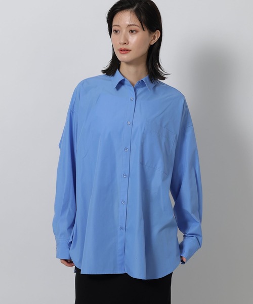 LAKOLE（ラコレ）の「ルーズシルエットアソートシャツ / 642800（シャツ/ブラウス・レディース・ホワイト/ブルー系その他/グリーン系その他/ピンク系その他/サックスブルー・FREE）」の13枚目の写真