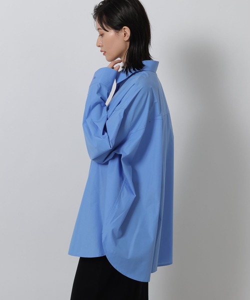 LAKOLE（ラコレ）の「ルーズシルエットアソートシャツ / 642800（シャツ/ブラウス・レディース・ホワイト/ブルー系その他/グリーン系その他/ピンク系その他/サックスブルー・FREE）」の14枚目の写真